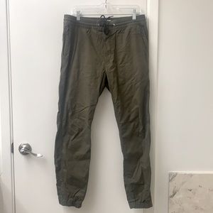 H&M pants (olive green)